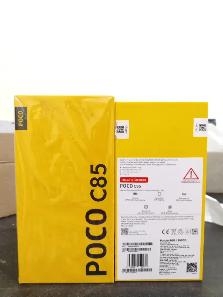 Poco C85 8/256 GB purple (bu jual cepet) nego
