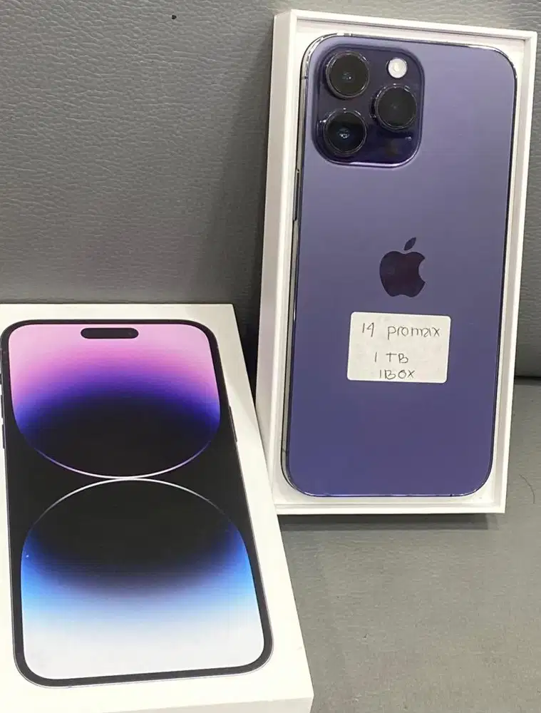 iphone 14 promax 1 TB ibox fullset