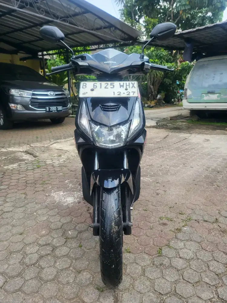 Honda Beat 2010/2009 Hitam Pajak Hidup Full Orisinil Siap Pakai