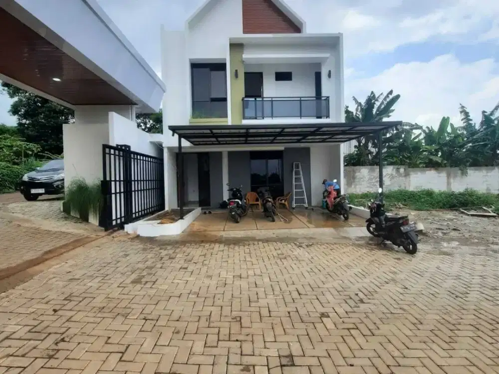 UNIT CEPAT HABIS 600 JUTAAN RUMAH 2 LANTAI DALAM CLUSTER FREE BIAYA