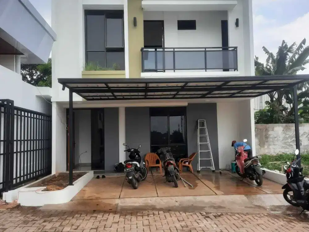 TERMURAH JATIASIH RUMAH 2 LT 600 JT-AN CLUSTER ROW JALAN 8M