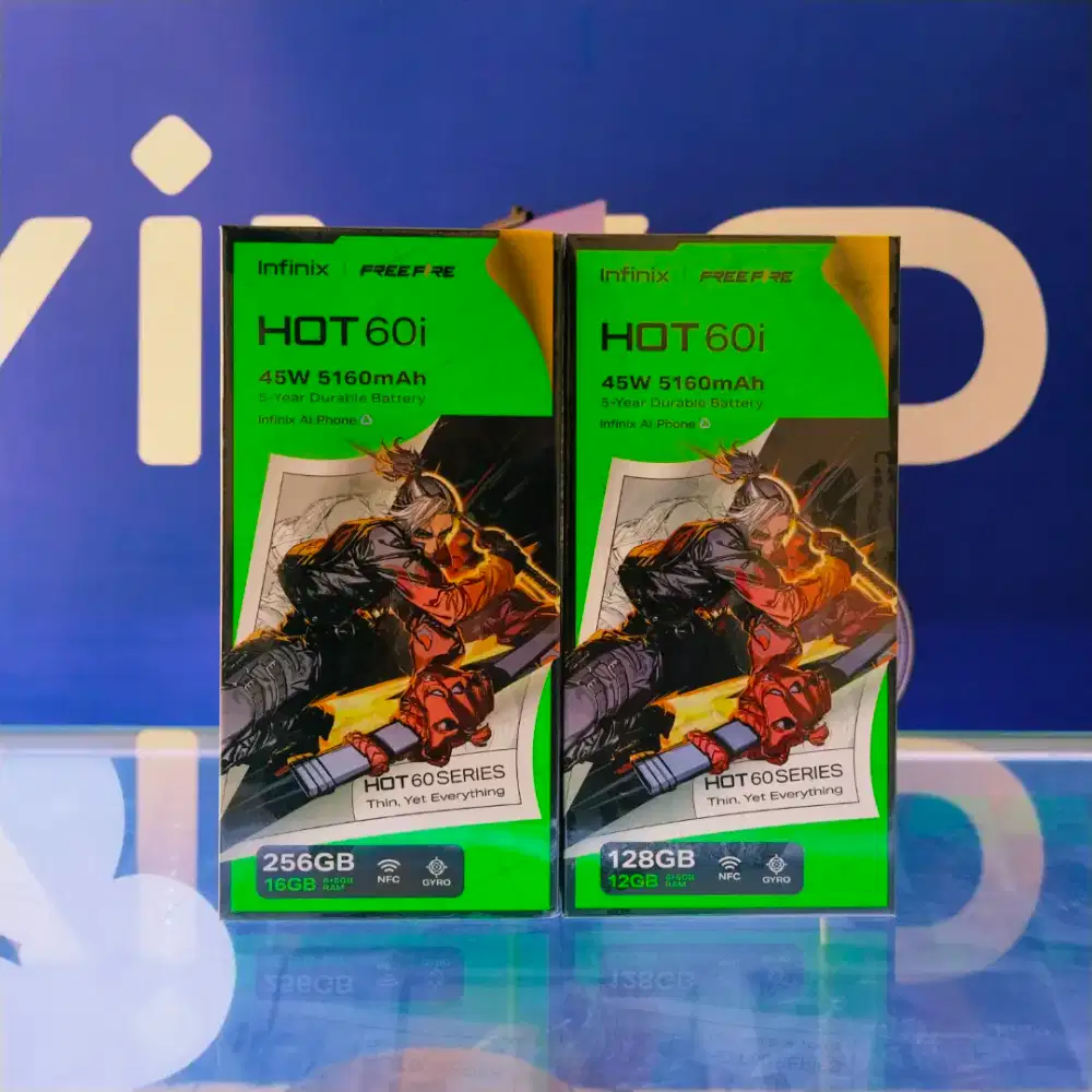 Infinix Hot 60i 6/128 new