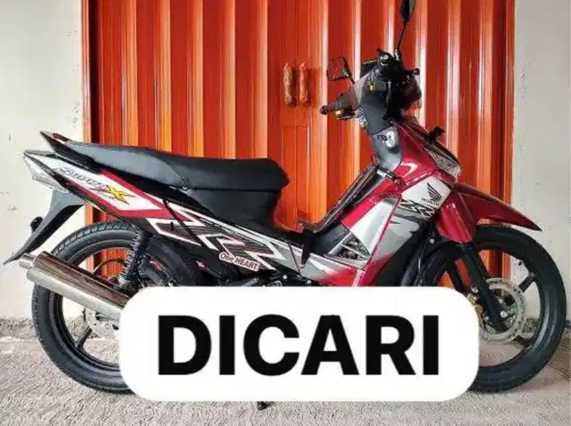 Di Cari Supra X 125 Double Disk DD Tahun 2009 Ke Atas Karbu Supra 2011