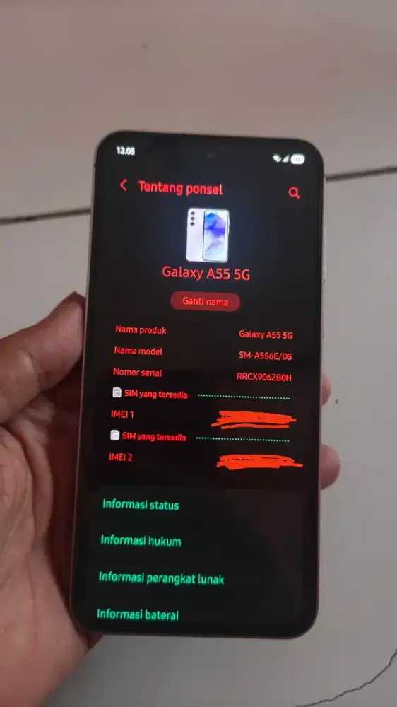 Samsung A55 12/256 5g