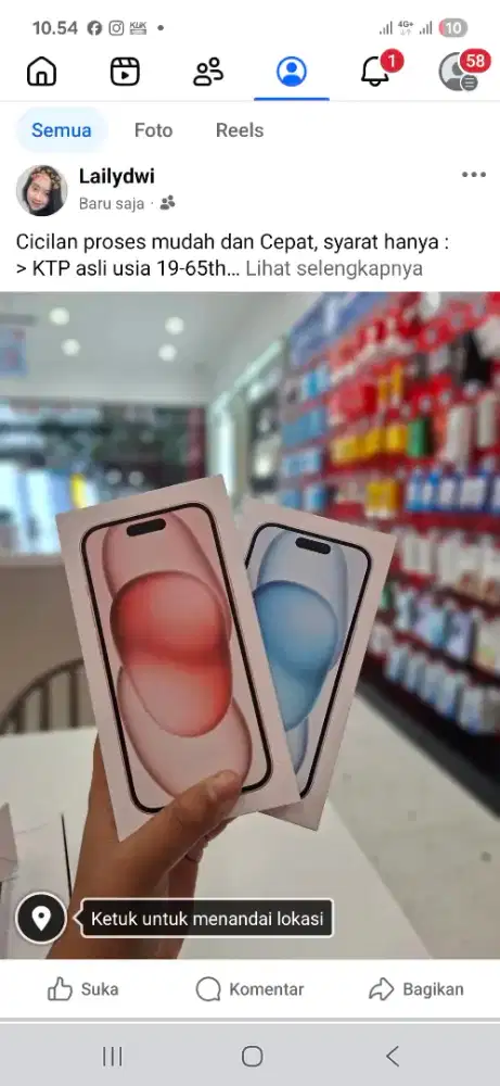 PROMO KREDIT IPHONE 15