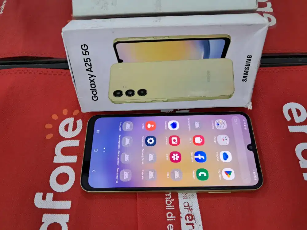 Samsung A25 5G 8/256 gb mulus no minus lengkap