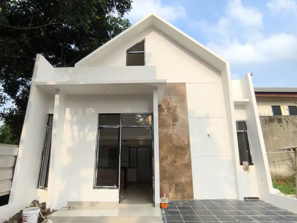 White House! Unit Cluster Lebar 7 Meter Include Pagar di Jatiwarna