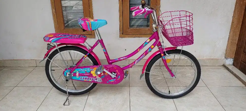 Sepeda mini 20 inch mulus fullset