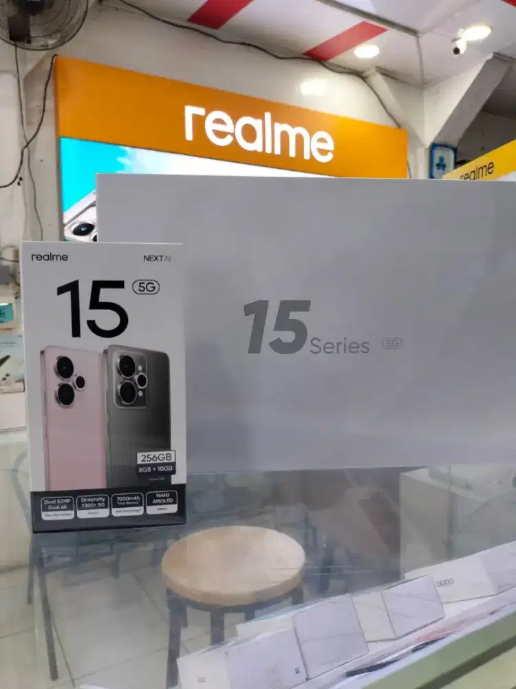 REALME 15 5G SERIES DAPATKAN SKRG JUGA. KREDIT KTP SAJA/KREDIVO