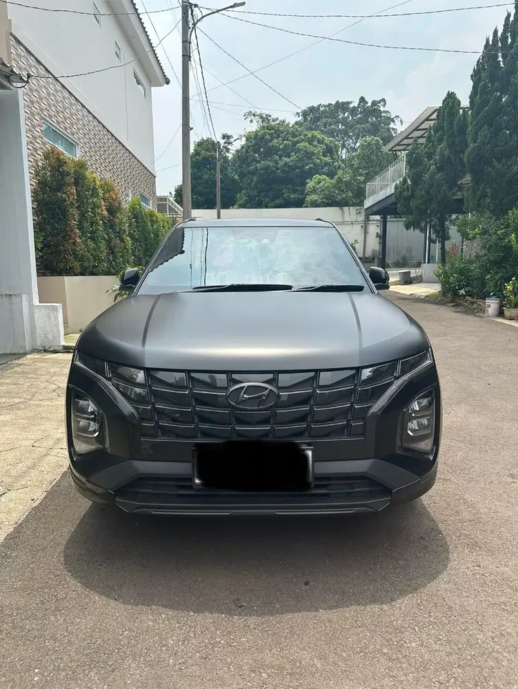 Hyundai Creta Alpha Black Matte 2024 - Like New