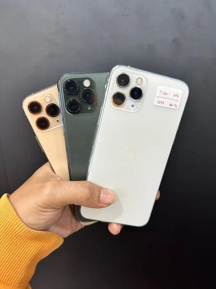 Iphone 11 pro 256 second all operator semua kartu bisa mulus no minus