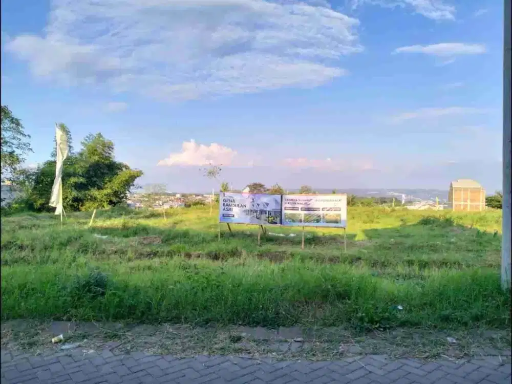 Tanah Murah Lokasi Bandulan 9 Menit Kampus UMM