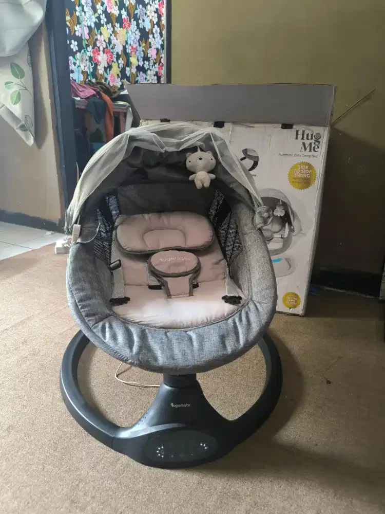 SugarBaby Hug Me Automatic Baby Swing Bed – Ayunan Bayi Otomatis