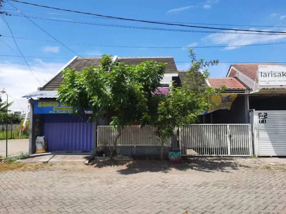 Disewakan rumah plus toko