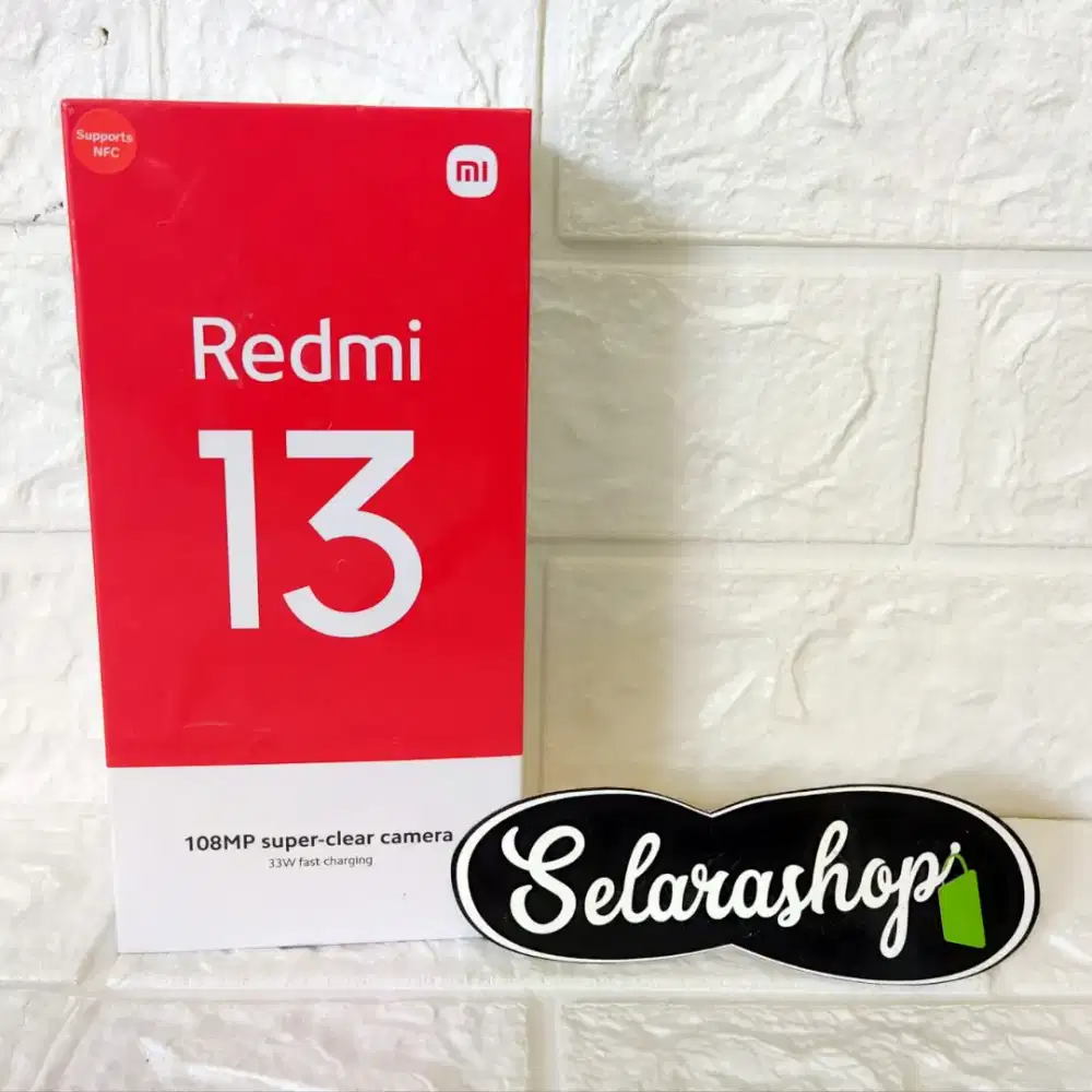 REDMI 13 8/128 BARU GARANSI RESMI