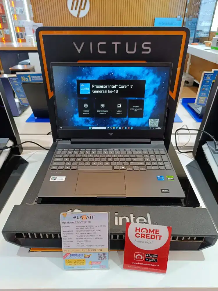 HP Victus 15-FA2883TX Core i7 RTX4050
Cicilan mulai dari 1 Jutaan ...