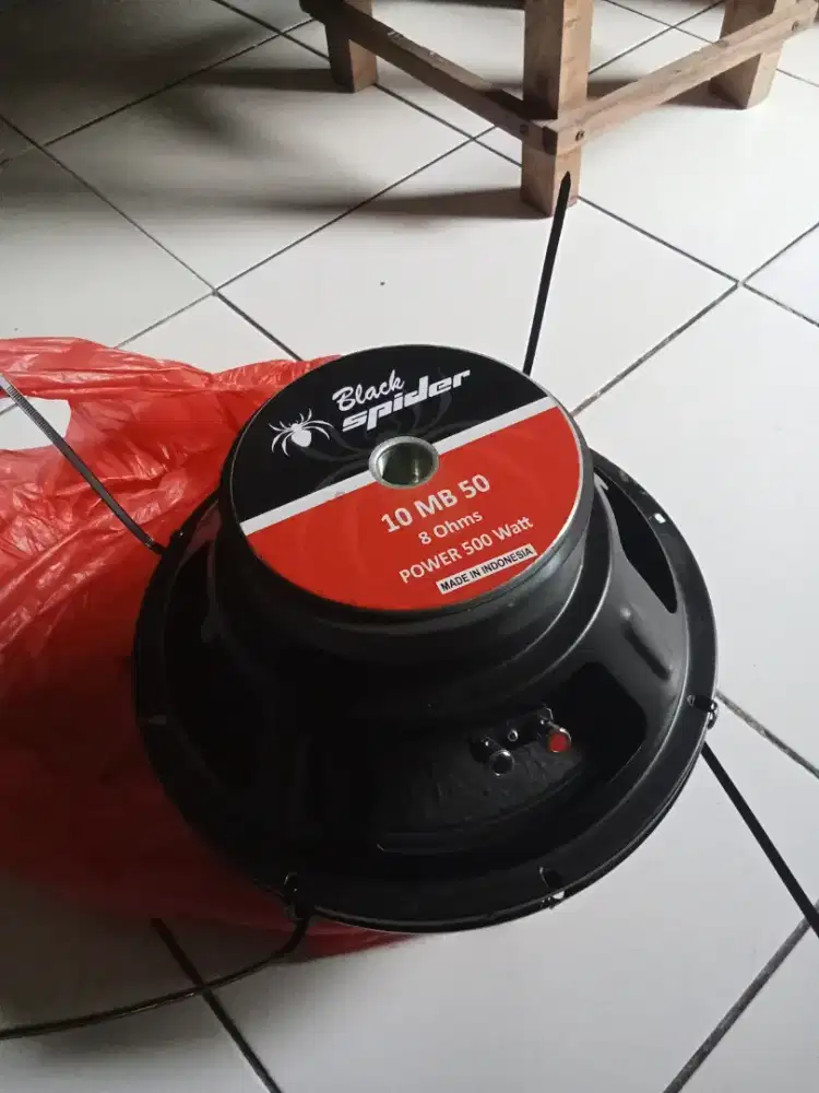 Speaker black spider 10