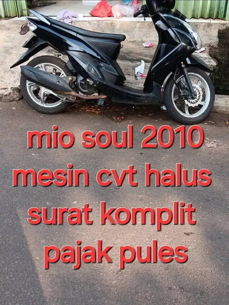 Mio soul 2010 Plat T Karawang