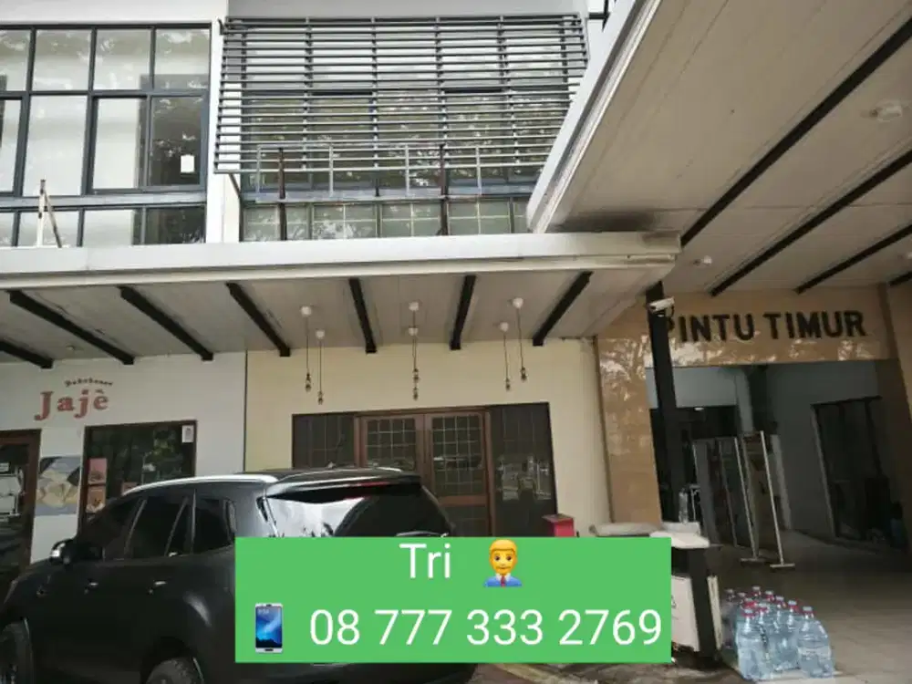 disewakan ruko 2 lt freshmarket bintaro.