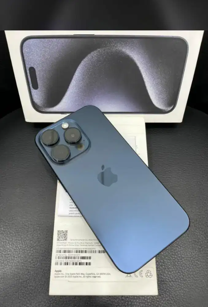 Iphone 15 Pro , blue titanium 128gb