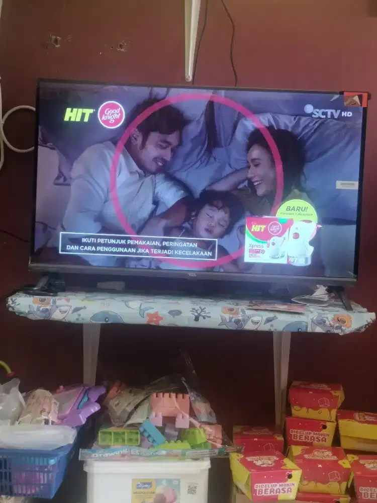 TV TCL seken 32 inchi Android TV