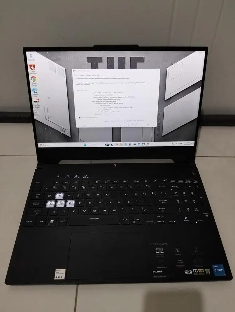 ASUS TUF DASH F15 FX517ZC