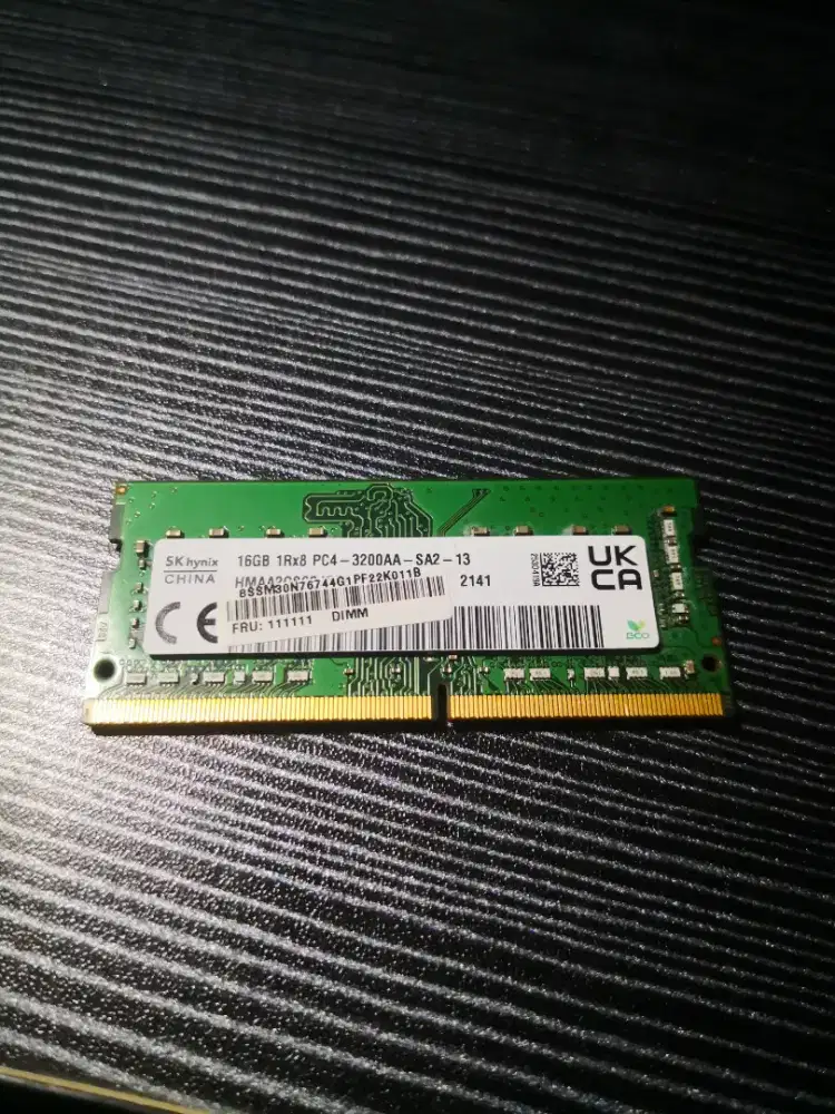RAM LAPTOP DDR4 16GB PC4-3200AA 1RX8