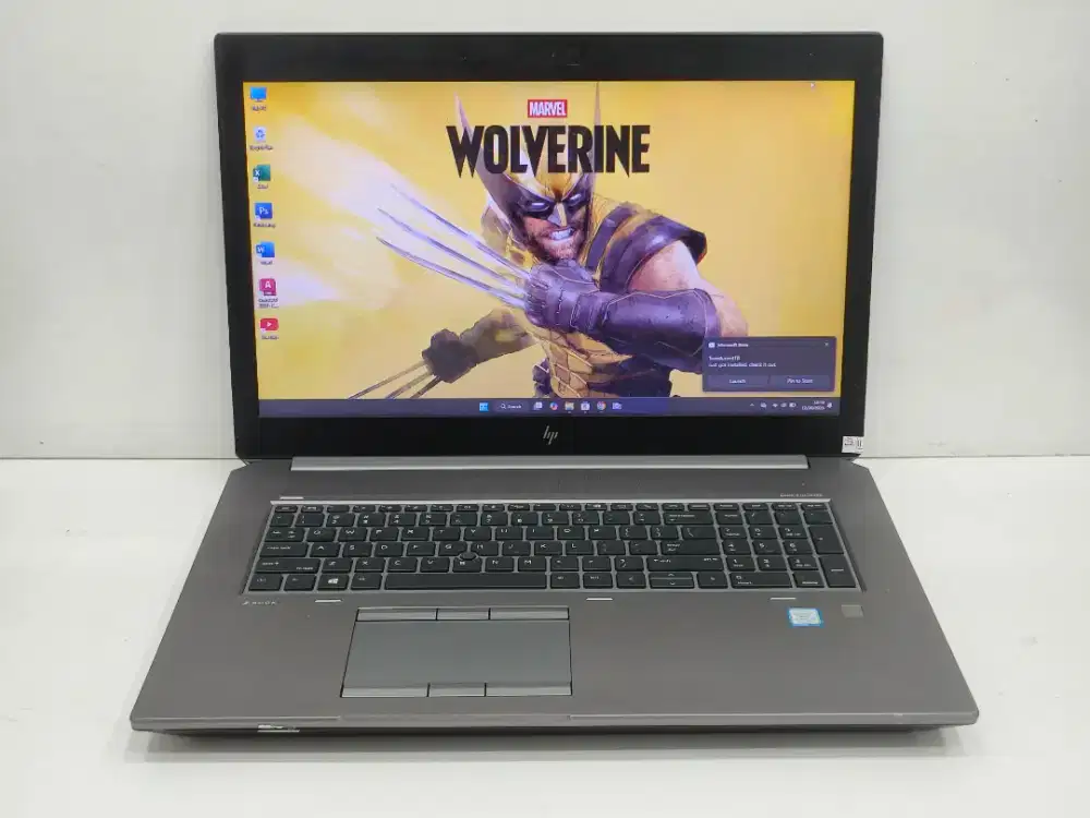 Laptop HP ZBook 17 G5 Core i5- Gen 8 RAM 32 GB SSD 1 TB