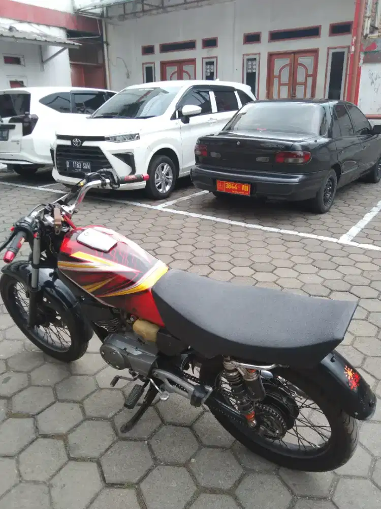yamaha rx king tahun 1990 plat F
