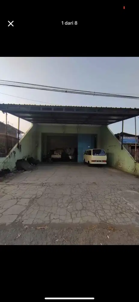 Ruko Gudang Expedisi siap pakai