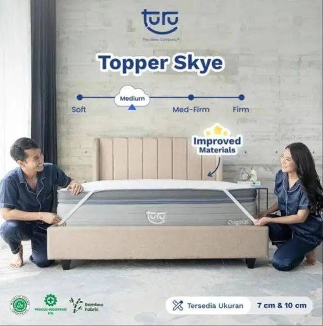 Topper Turu - Matrass Kasur