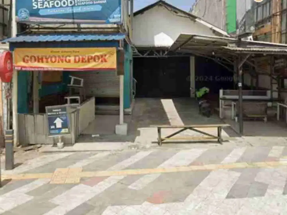 disewakan lahan usaha dipinggir jalan Margonda raya cocok untuk kuliner/coffee shop