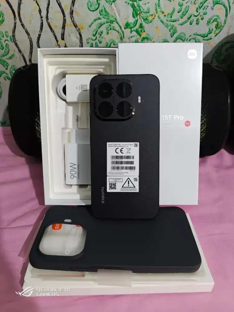 BNOB Xiaomi 15T Pro Black 12GB/512GB Like New