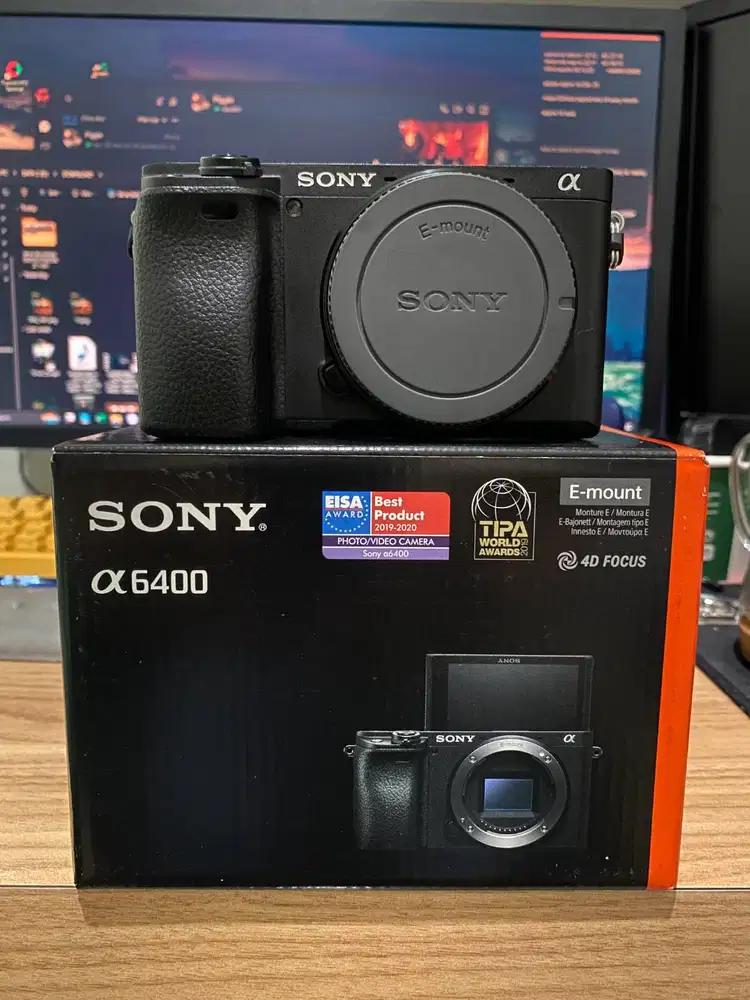 Sony A6400 sc 21k kondisi 98% like new