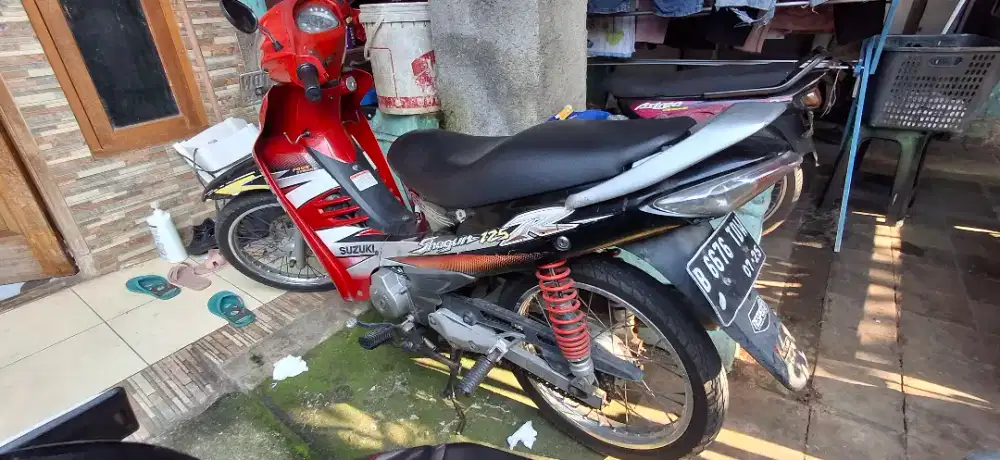 Shogun R 125 tidak di pakai lagi