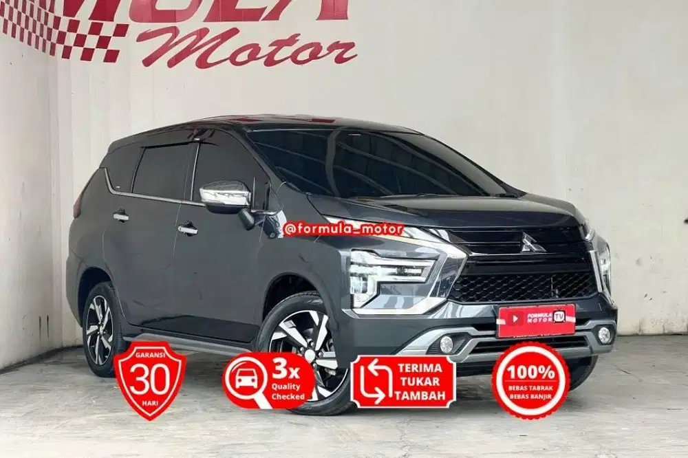 Mitsubishi New Xpander Ultimate AT 2022 Abu abu grey Matic DP minim