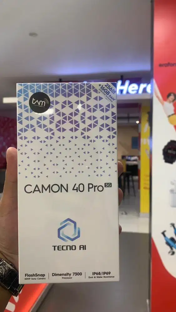 Tecno CAMON 40 Pro5G Series Baru – Kredit Tanpa DP & Bunga 0%