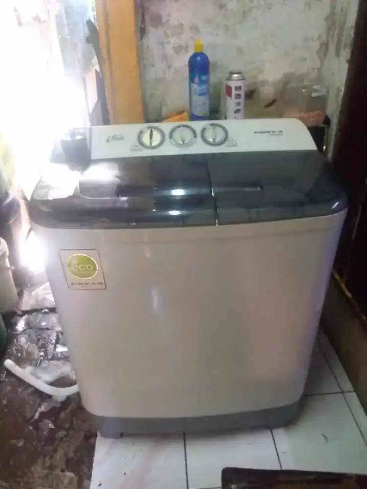 Jual mesin cuci merk panfila kpsitas 9kg fungsi normal