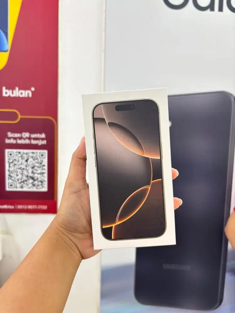 Iphone 16 pro 128GB garansi resmi