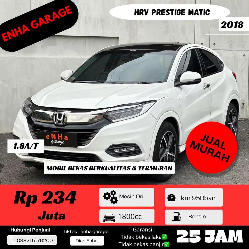 HRV Prestige Matic 1.8 Termurah