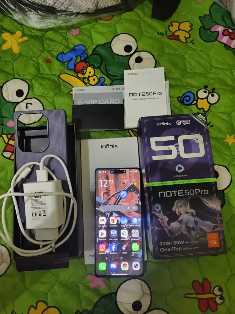 Infinix note 50 pro Purple 8+8/256