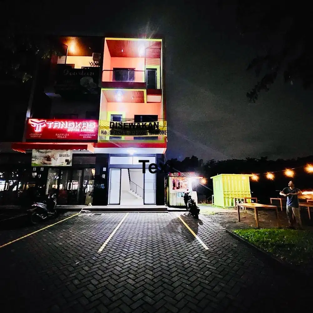 Dijual 1 unit ruko 3 lantai siap huni