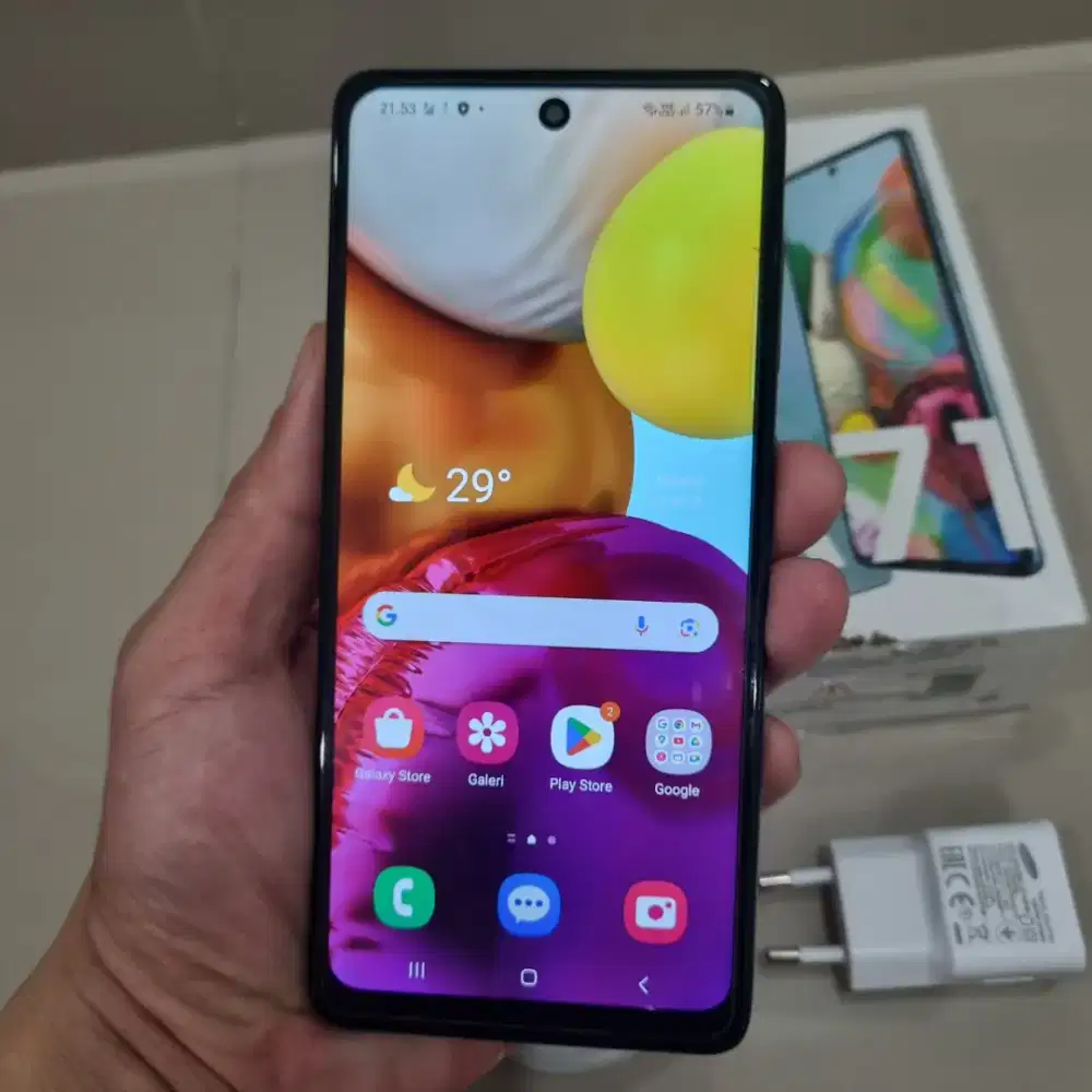 Samsung A71 fullset Ram 8/128