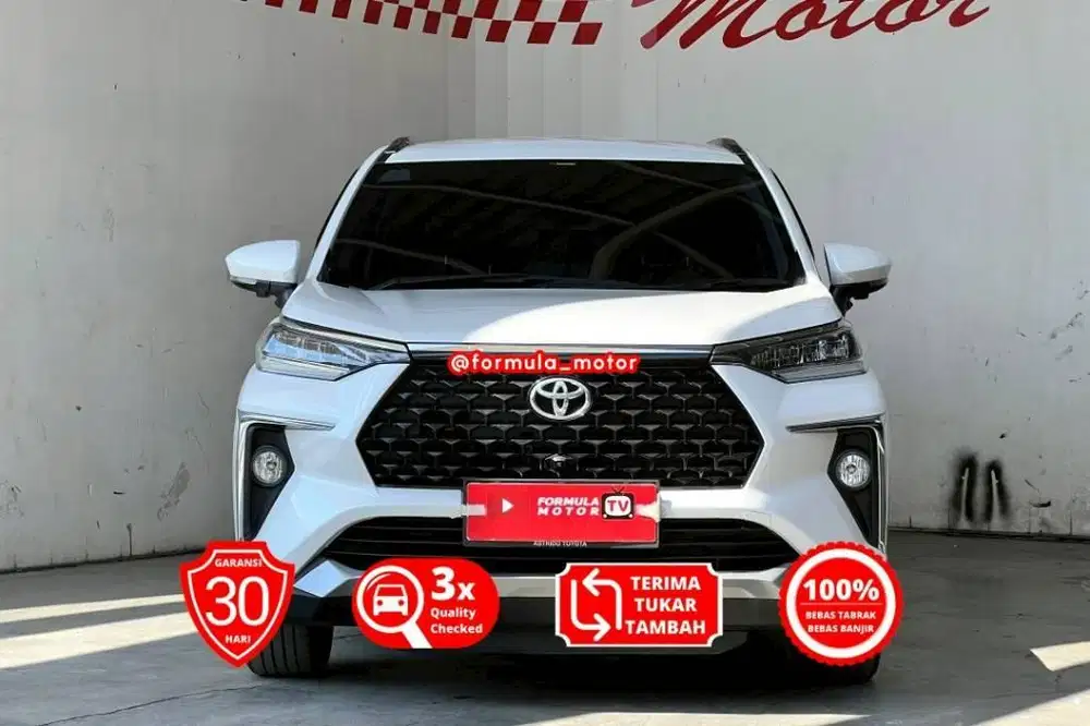 Toyota New Veloz Q 1.5 CVT tahun 2022 Putih Avanza Matic AT DP minim