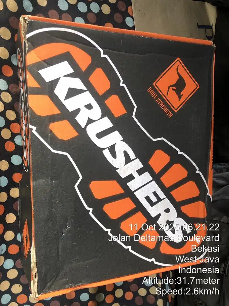 Dijual sepatu safety boot baru