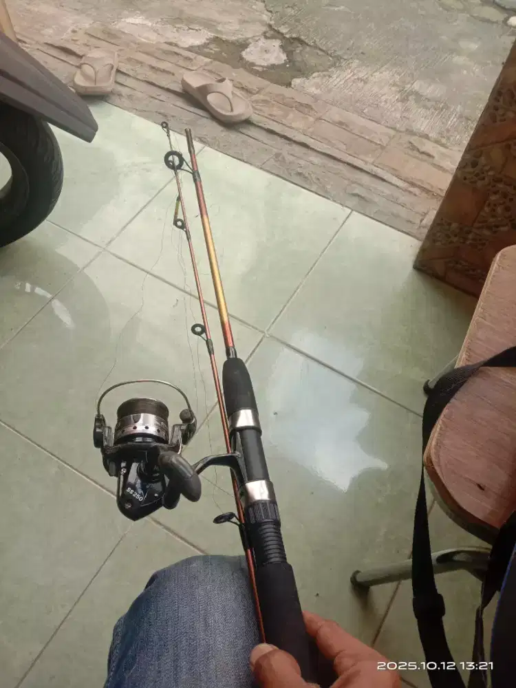 Jual joran dari baru hanya dipakai sekali