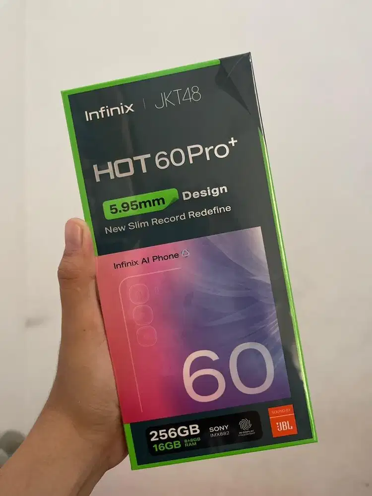Segel Infinix hot 60pro+ 256GB free fan cooler