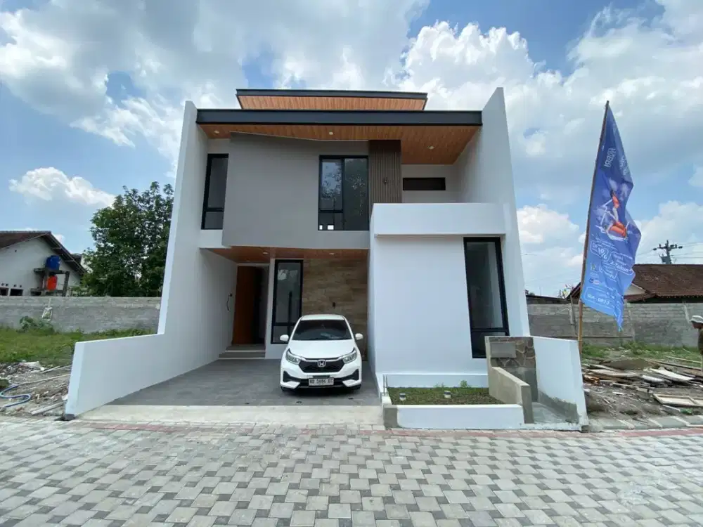 Rumah Mewah 2Lt Di Sleman Utara Lahan Luas, Ready KPR