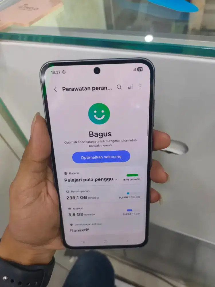 Samsung a56 5g ram 8/256 barang full set mulus garansi