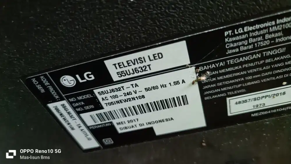 JUAL 1,8 JT  pas aja UTAMAKAN cek unit , TV LG SMART TV DIGITAL